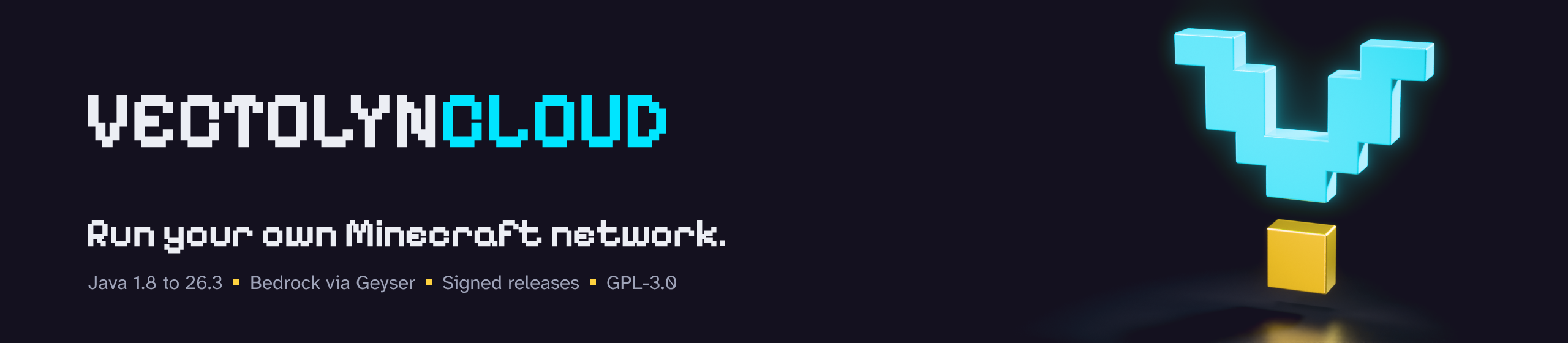 README header, dark